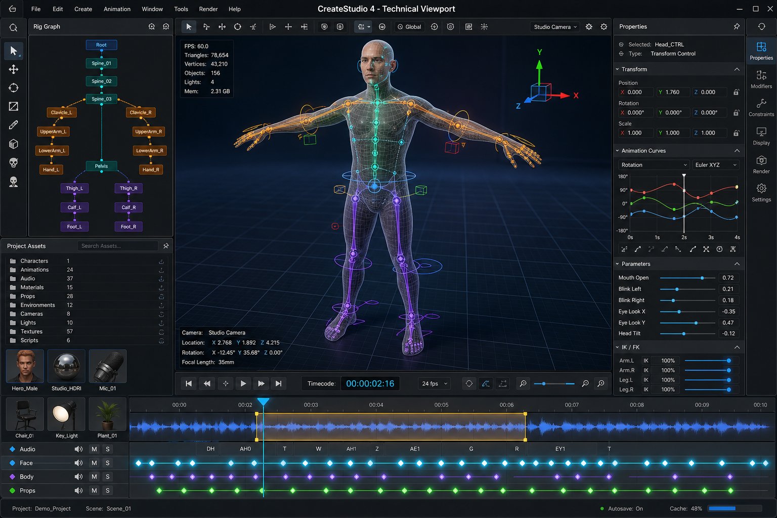 CreateStudio 3D Character Rigging & Lip-Sync: In-Depth Quality Audit (Hero Image)