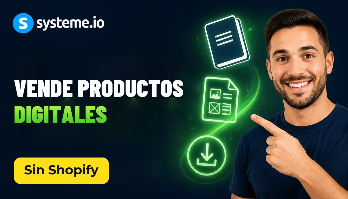 Cómo vender productos digitales gratis, sin Shopify