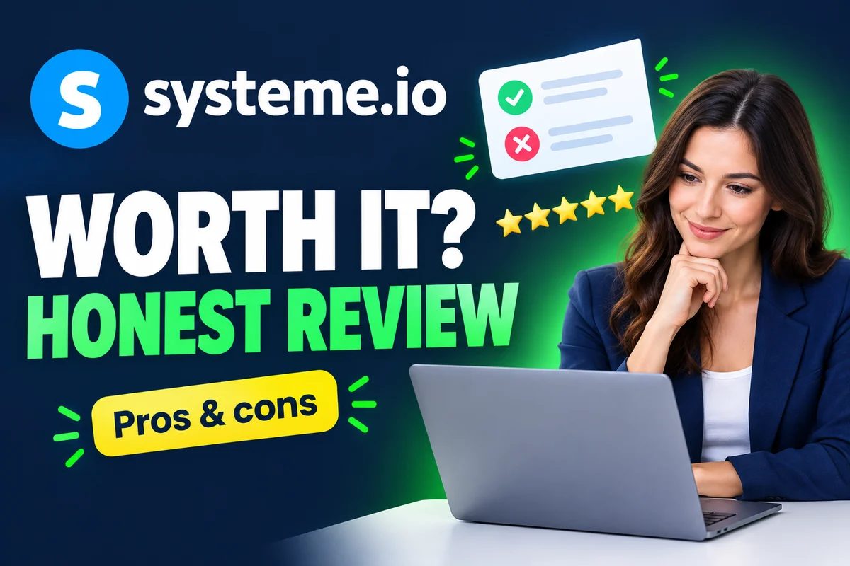 Opiniones de Systeme.io 2026: ¿vale la pena Systeme io? Pros y contras sinceros