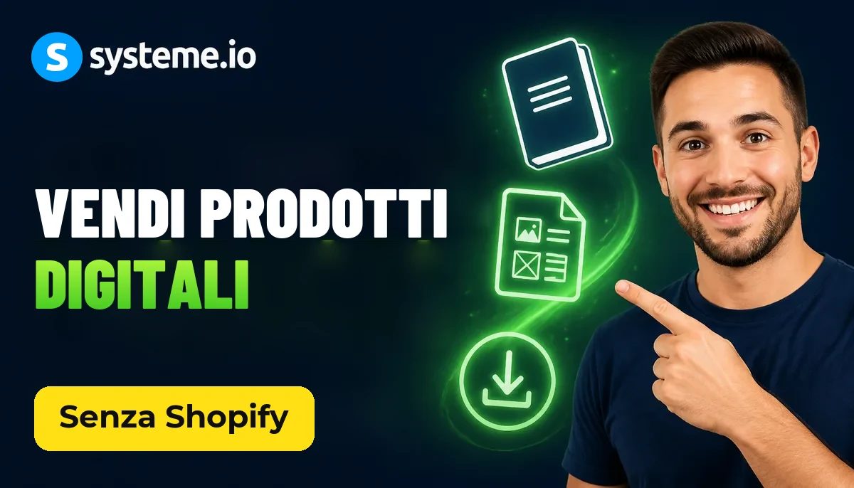Come vendere prodotti digitali online gratis, senza Shopify